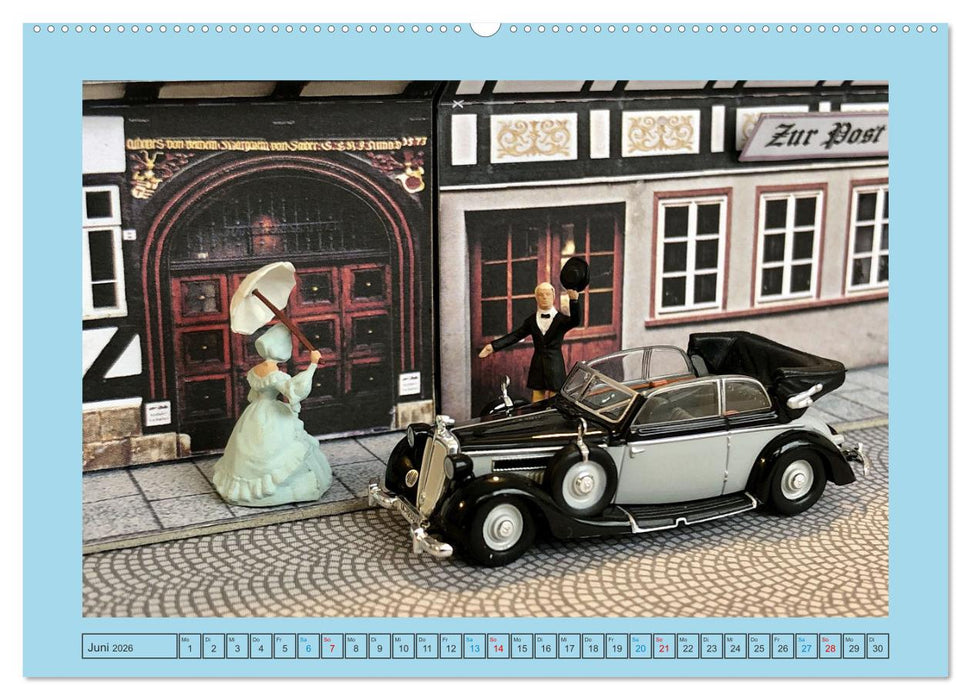 DDR Modellautos im Fokus (CALVENDO Premium Wandkalender 2026)