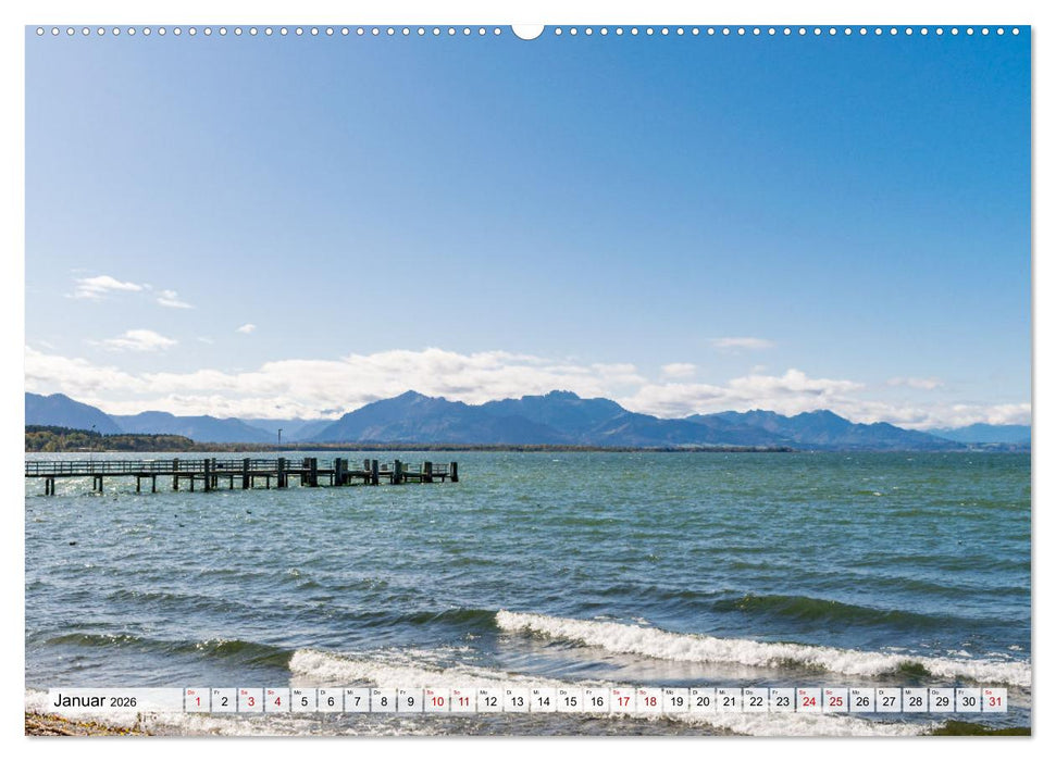 Urlaubsregion Bayern (CALVENDO Premium Wandkalender 2026)
