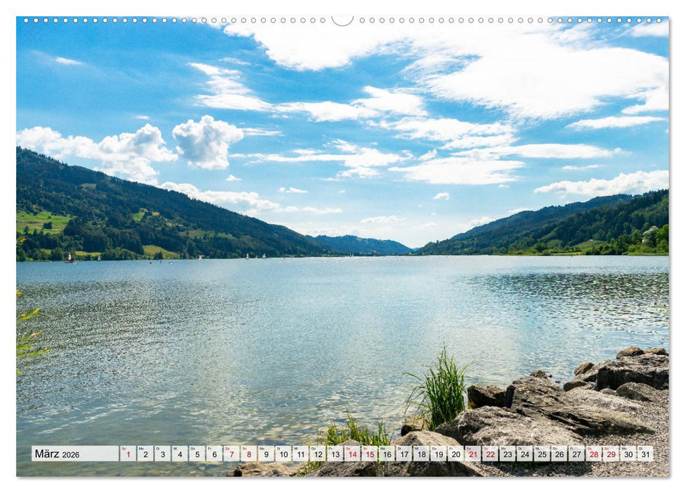Urlaubsregion Bayern (CALVENDO Premium Wandkalender 2026)