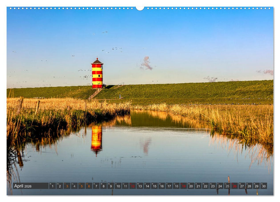 Bezauberndes Ostfriesland (CALVENDO Premium Wandkalender 2026)