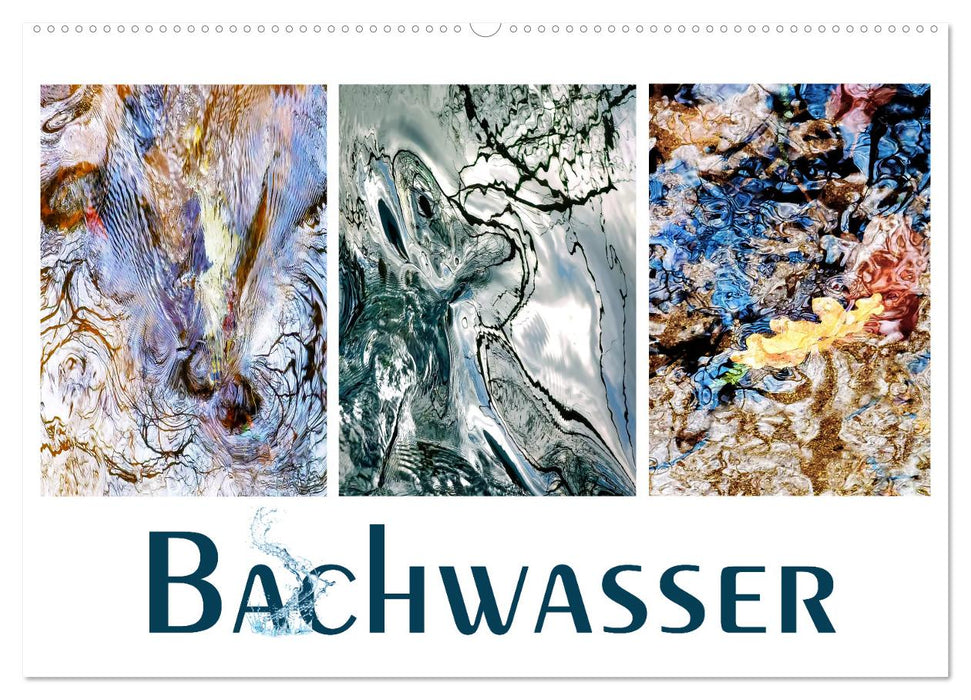 Bachwasser (CALVENDO Wandkalender 2026)