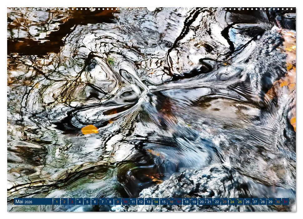 Bachwasser (CALVENDO Wandkalender 2026)