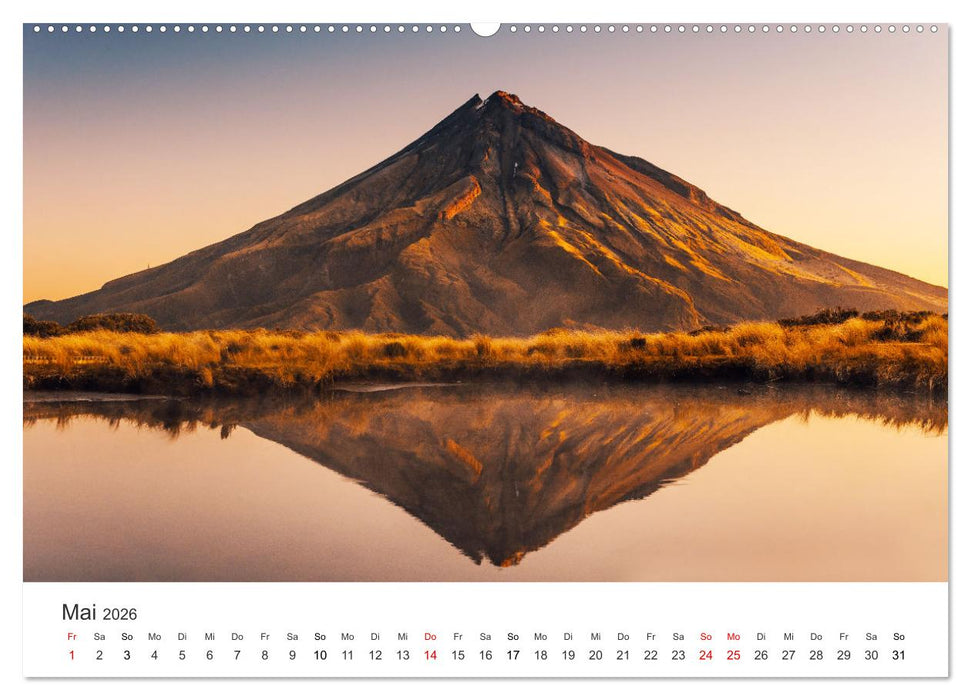Naturschauspiel Neuseeland (CALVENDO Premium Wandkalender 2026)