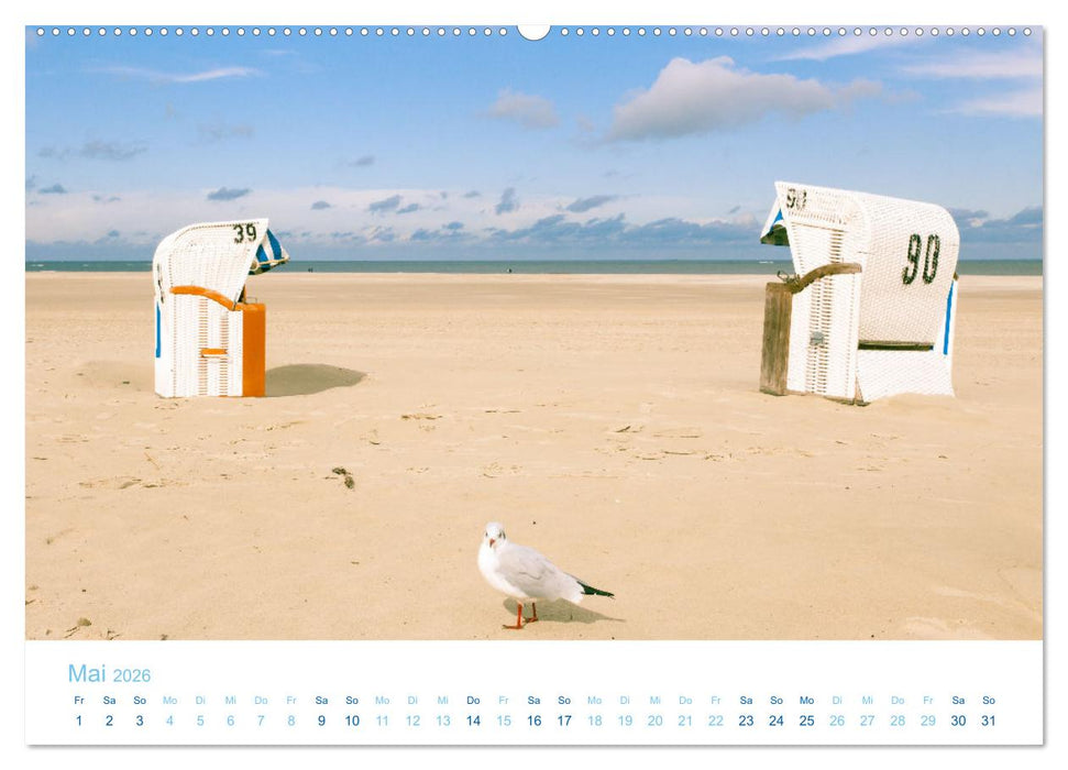 Mehr Nordsee (CALVENDO Premium Wandkalender 2026)