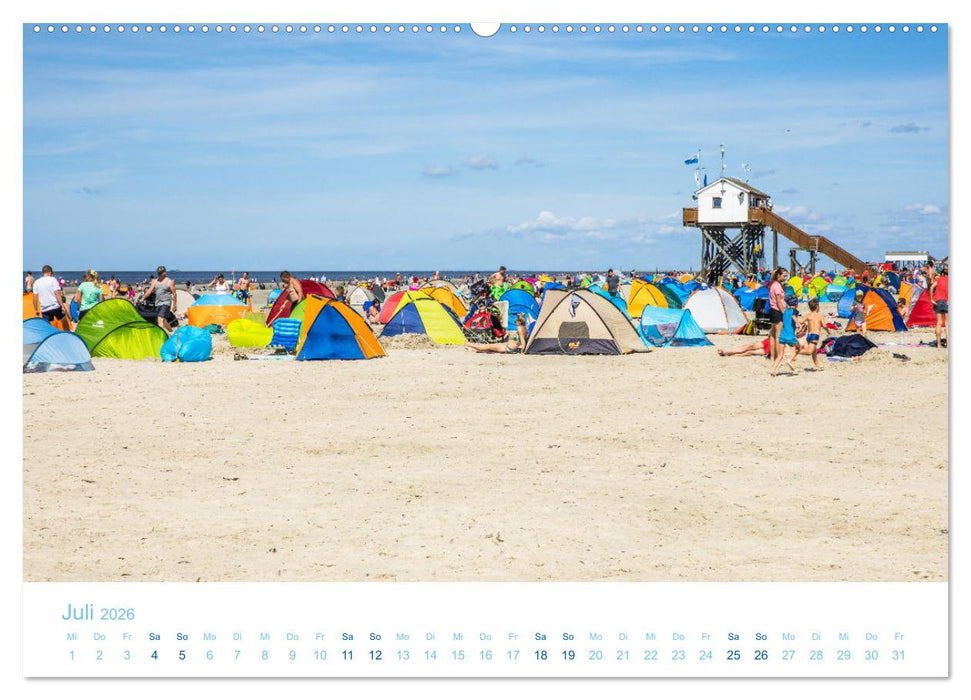 Mehr Nordsee (CALVENDO Premium Wandkalender 2026)