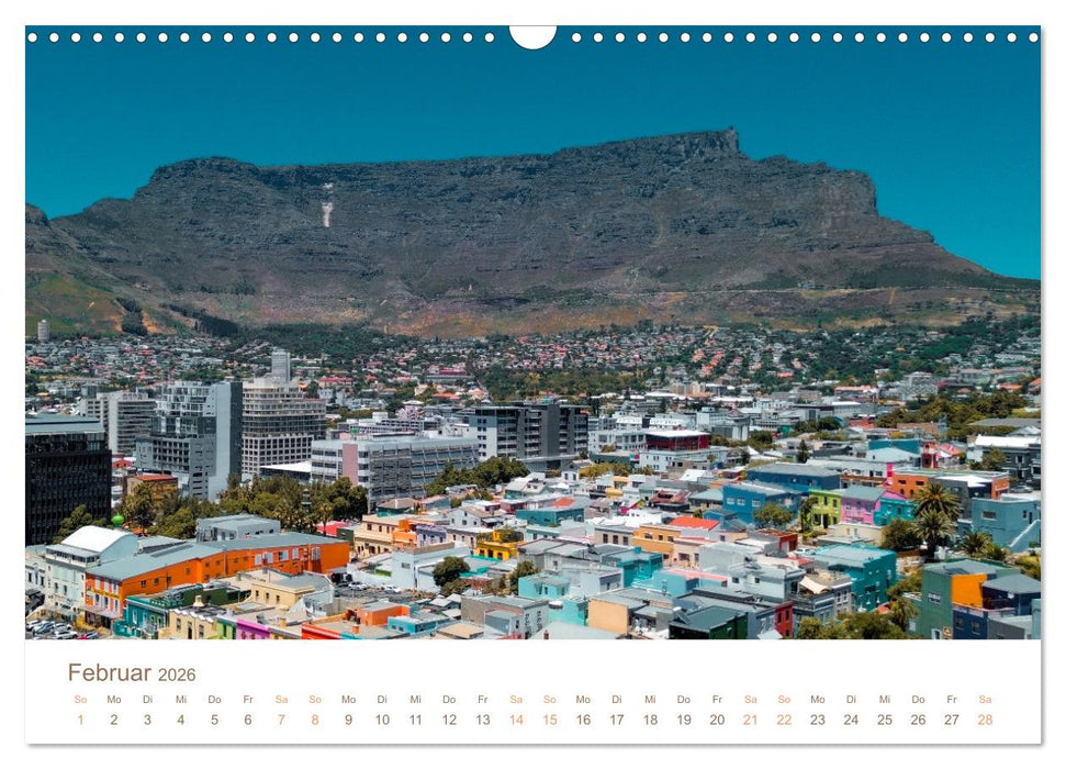 CAPE TOWN Spannende Landschaften in Kapstadt, Südafrika (CALVENDO Wandkalender 2026)