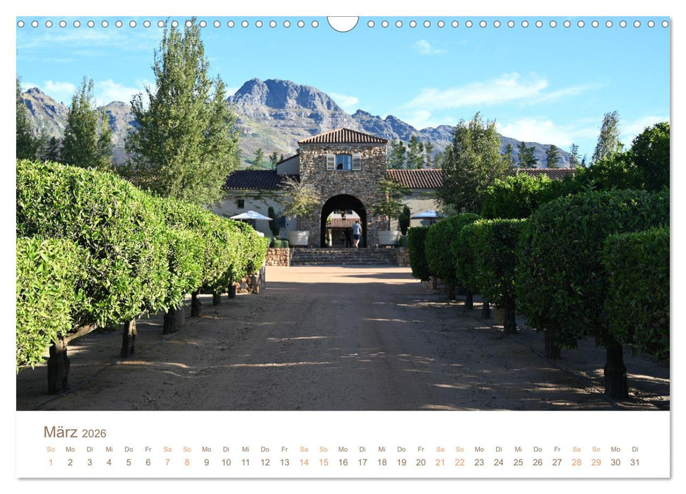 CAPE TOWN Spannende Landschaften in Kapstadt, Südafrika (CALVENDO Wandkalender 2026)