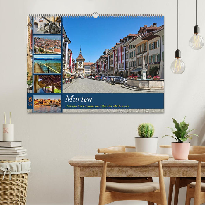 Murten – Historischer Charme am Ufer des Murtensees (CALVENDO Wandkalender 2026)