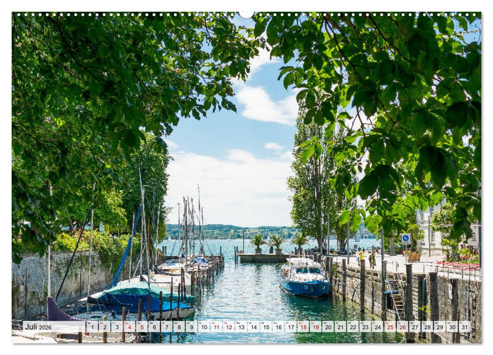 Traumhafter Bodensee (CALVENDO Premium Wandkalender 2026)
