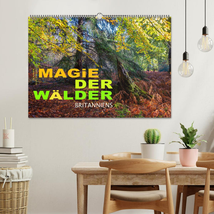 Magie der Wälder Britanniens (CALVENDO Wandkalender 2026)