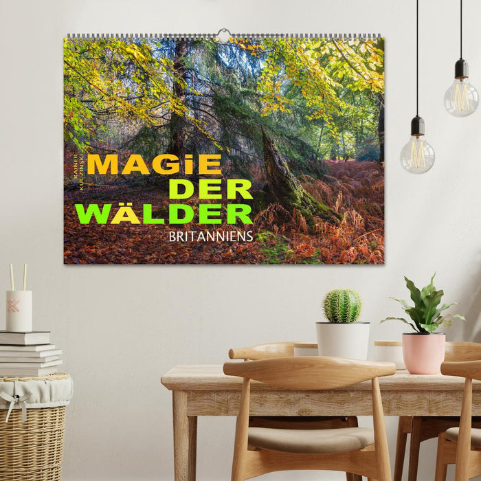 Magie der Wälder Britanniens (CALVENDO Wandkalender 2026)