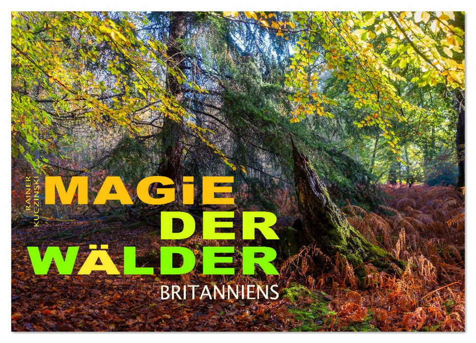 Magie der Wälder Britanniens (CALVENDO Wandkalender 2026)