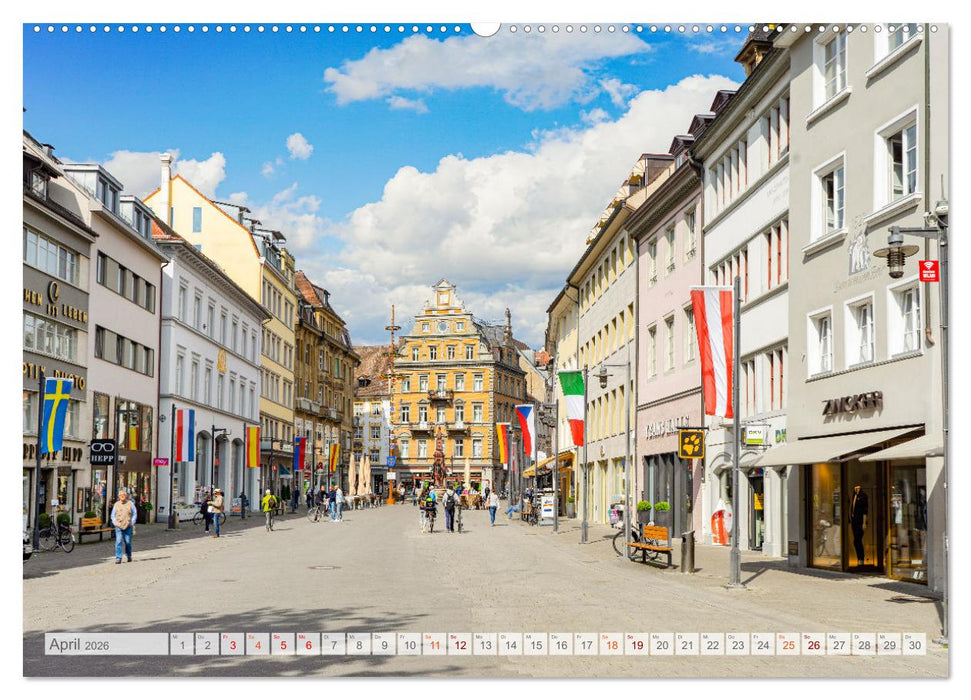 Konstanz Stadtansichten (CALVENDO Premium Wandkalender 2026)