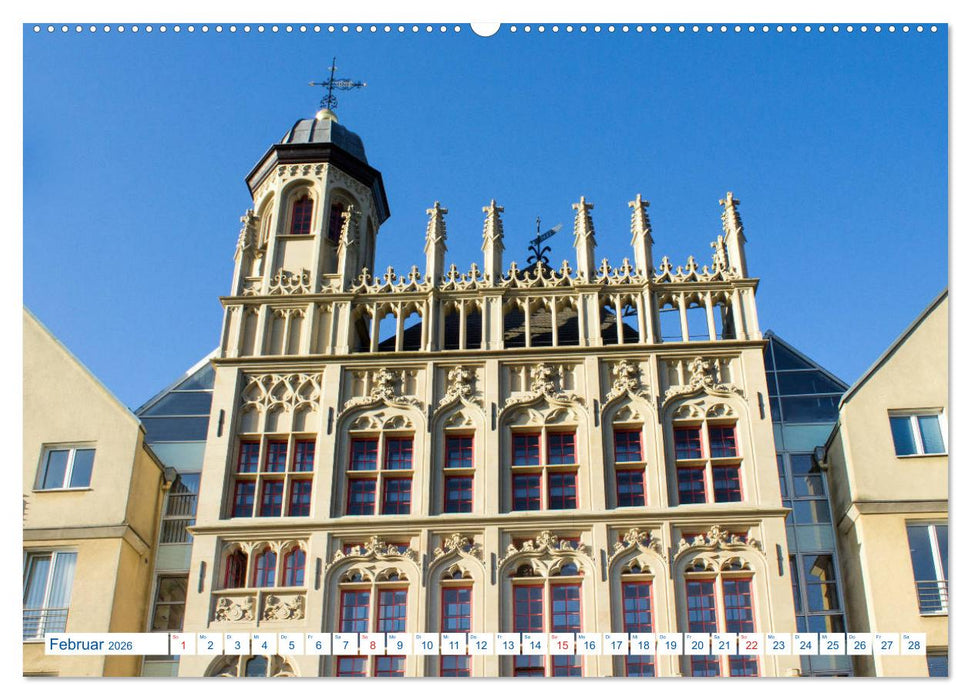 Hansestadt Wesel - Impressionen vom Niederrhein (CALVENDO Premium Wandkalender 2026)