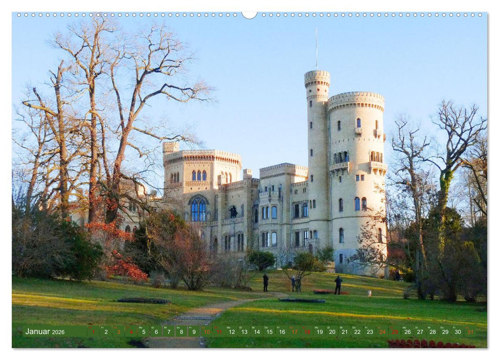 Königliche Residenzen in Potsdam (CALVENDO Premium Wandkalender 2026)