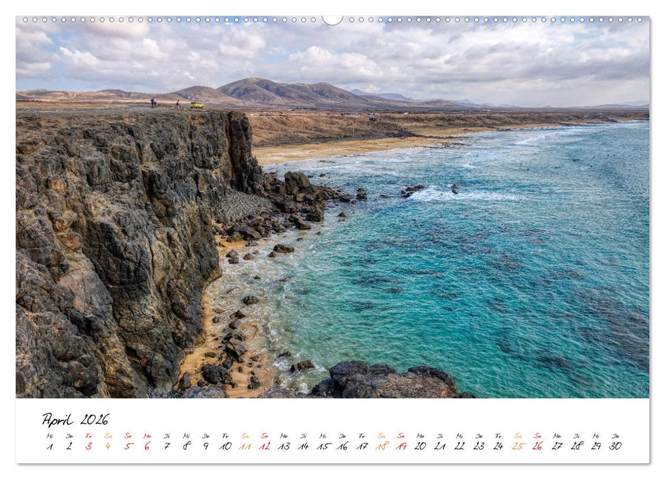 Fuerteventura - Faszination einer Wüsteninsel (CALVENDO Premium Wandkalender 2026)
