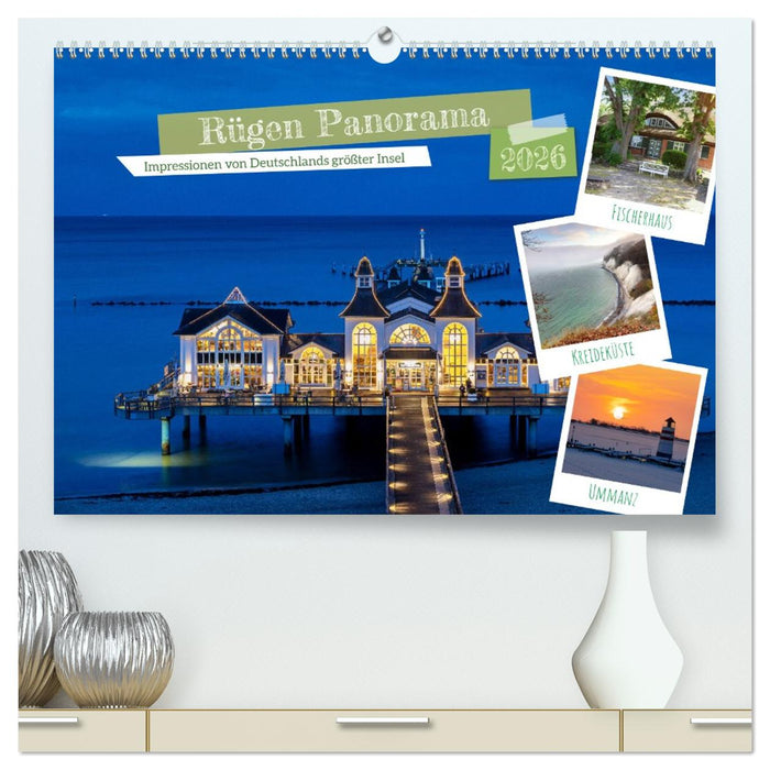 Rügen Panorama (CALVENDO Premium Wandkalender 2026)