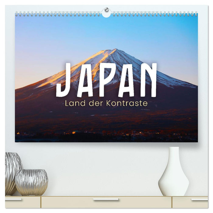 Japan - Land der Kontraste (CALVENDO Premium Wandkalender 2026)