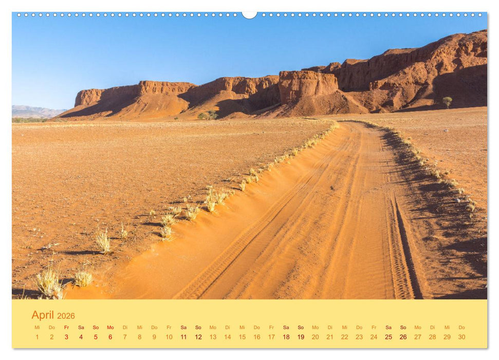 Namib Naukluft National Park - Unendliche Wüste (CALVENDO Wandkalender 2026)