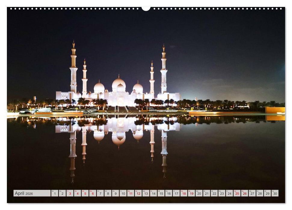 Orient - Manama, Abu Dhabi, Dubai, Maskat (CALVENDO Premium Wandkalender 2026)