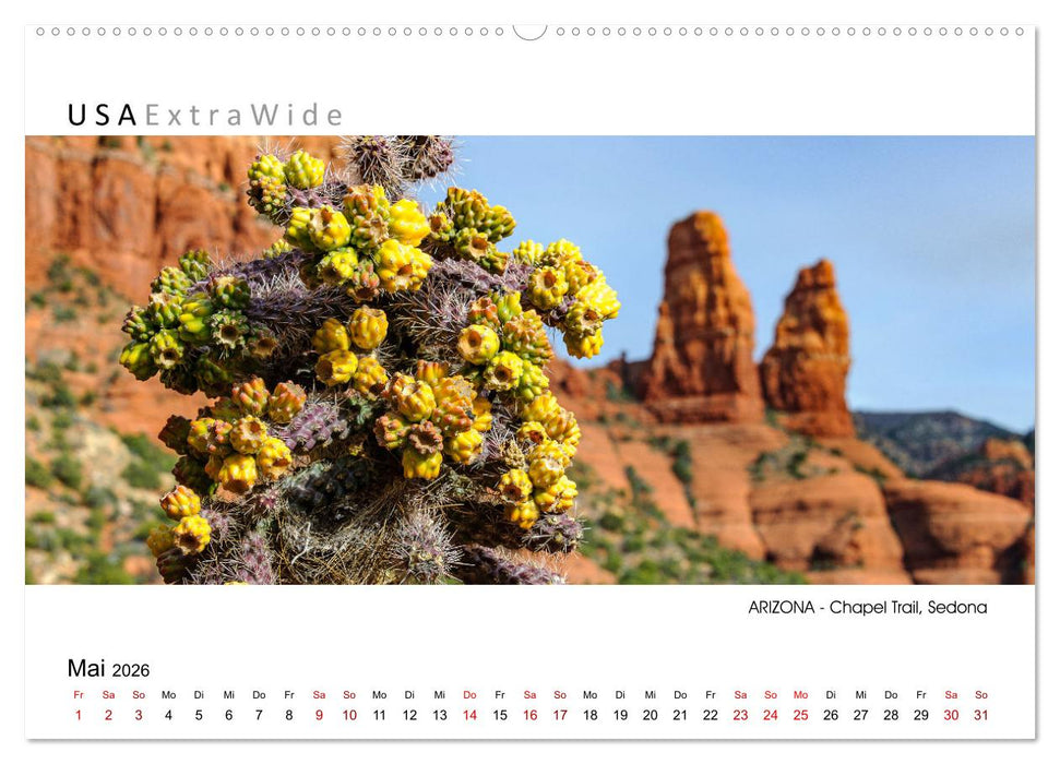 Impressionen aus ARIZONA - Panoramabilder (CALVENDO Premium Wandkalender 2026)