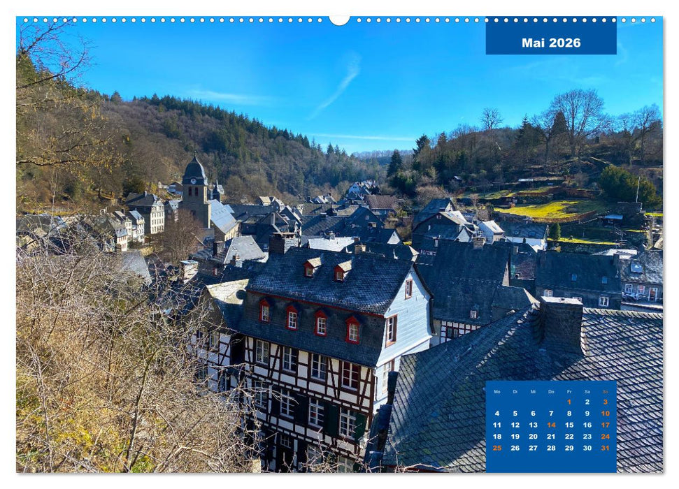 Erlebe mit mir Monschau (CALVENDO Premium Wandkalender 2026)