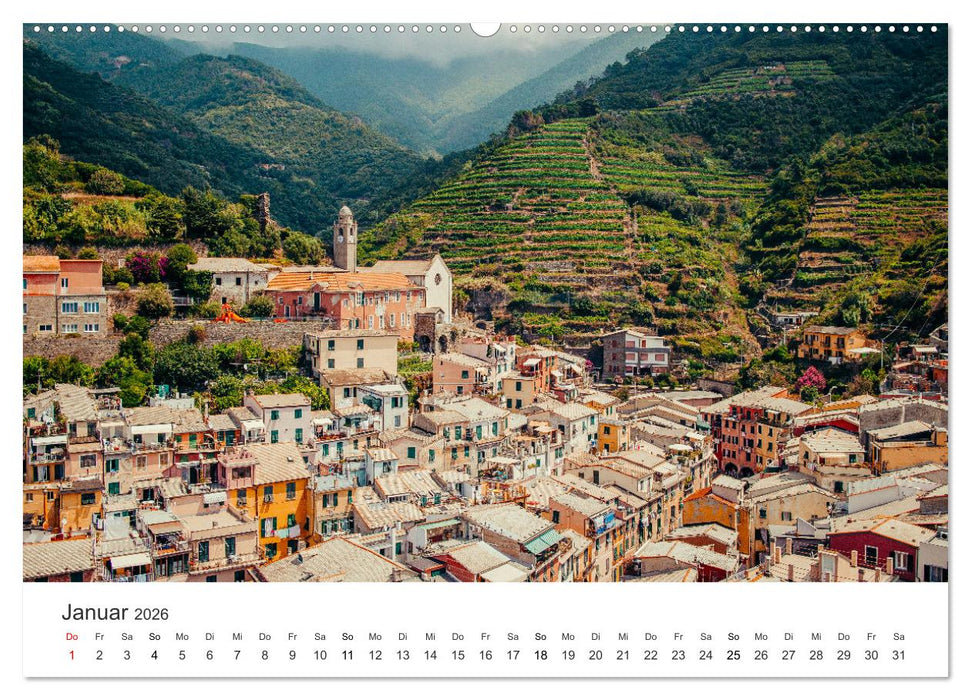 Traumdestination Italien (CALVENDO Premium Wandkalender 2026)