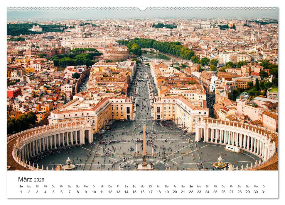 Traumdestination Italien (CALVENDO Premium Wandkalender 2026)
