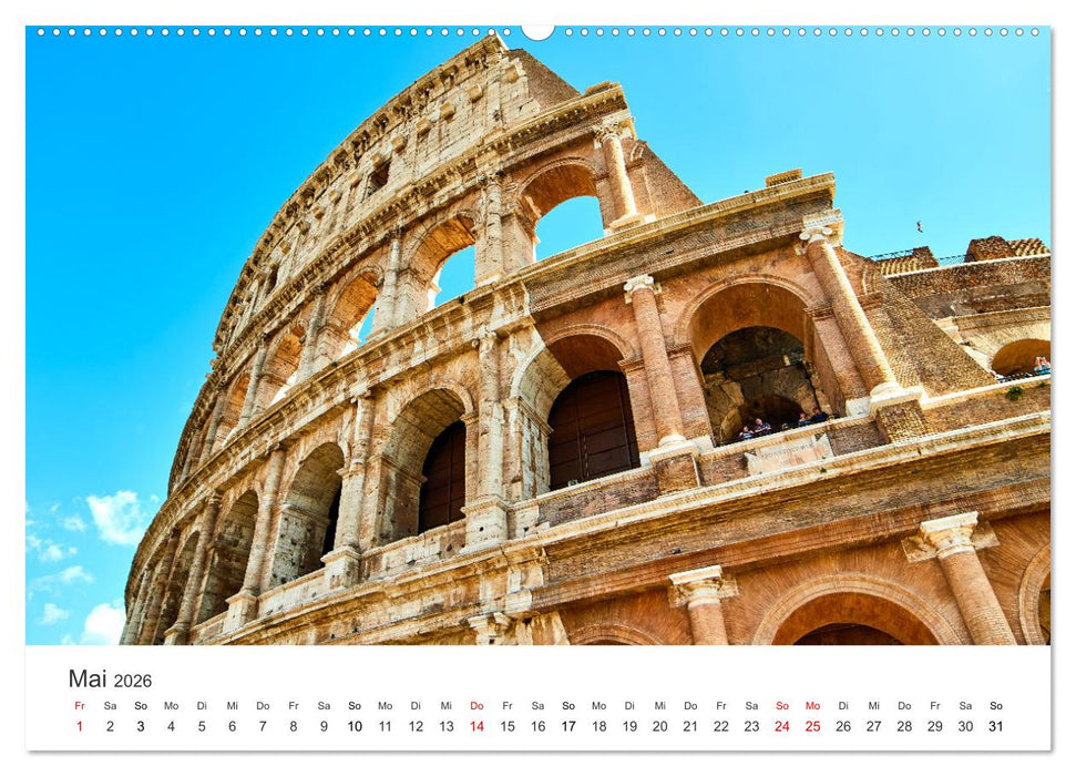 Traumdestination Italien (CALVENDO Premium Wandkalender 2026)