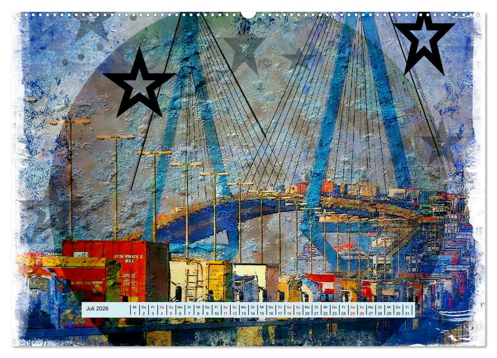 In Hamburg sagt man ... (CALVENDO Premium Wandkalender 2026)