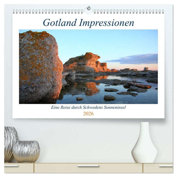 Gotland Impressionen (CALVENDO Premium Wandkalender 2026)
