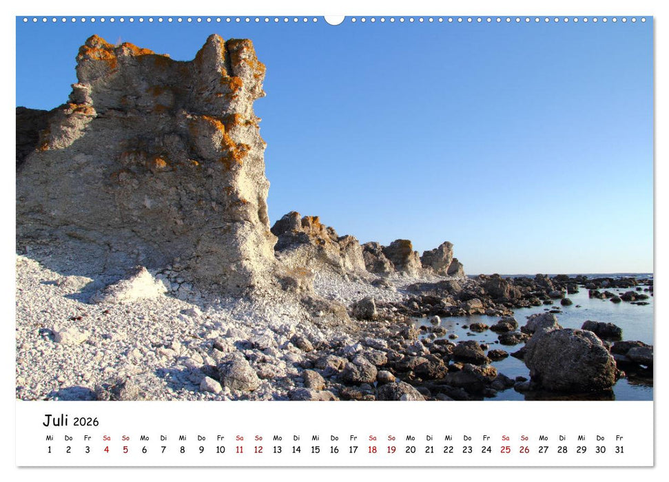 Gotland Impressionen (CALVENDO Premium Wandkalender 2026)