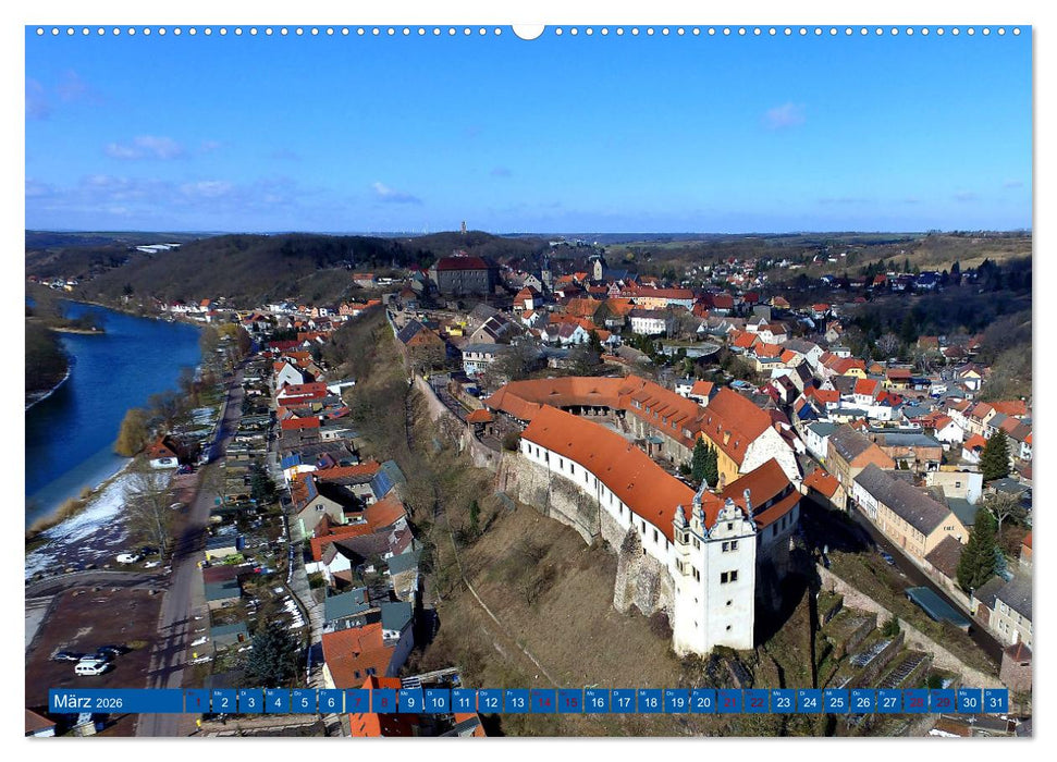 SAALEKREIS GEDROHNT (CALVENDO Premium Wandkalender 2026)