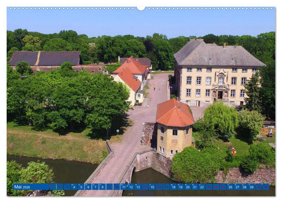 SAALEKREIS GEDROHNT (CALVENDO Premium Wandkalender 2026)