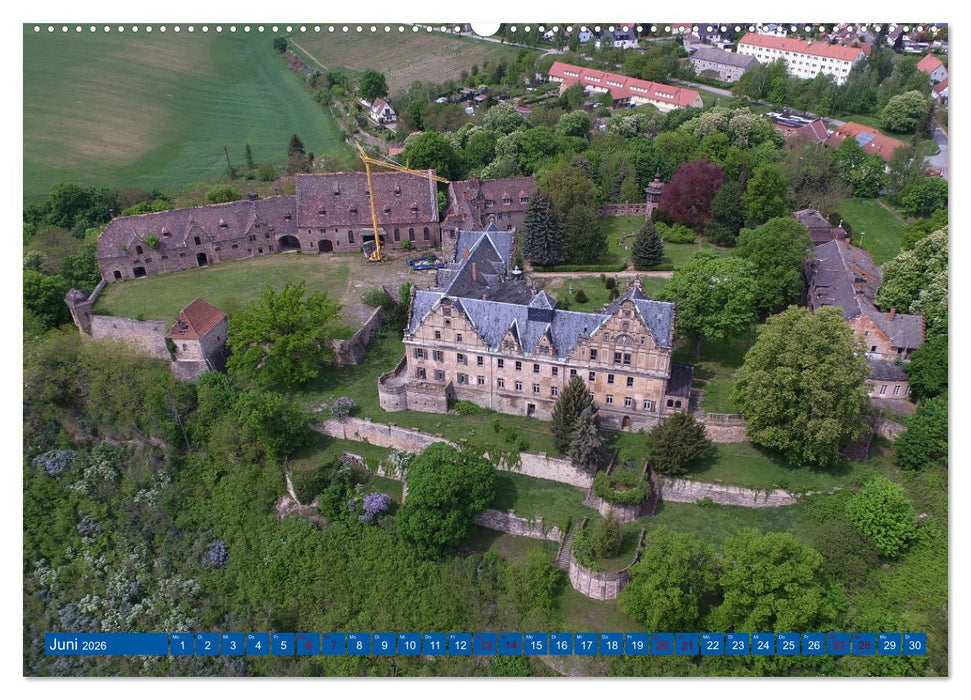 SAALEKREIS GEDROHNT (CALVENDO Premium Wandkalender 2026)