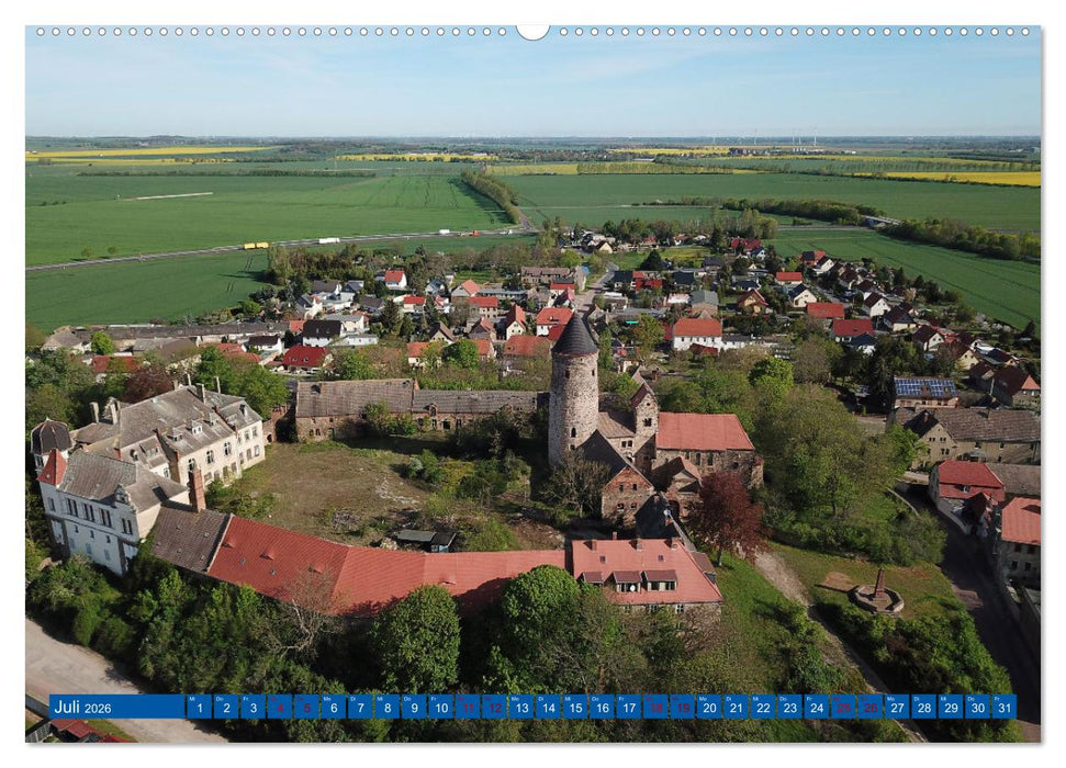 SAALEKREIS GEDROHNT (CALVENDO Premium Wandkalender 2026)