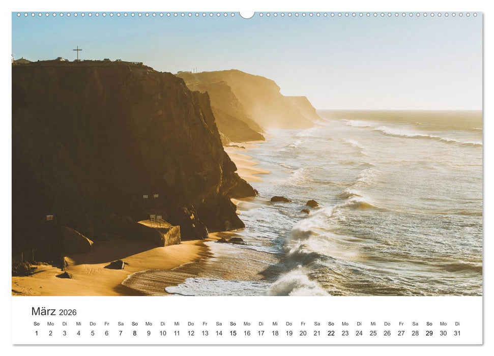 Sonnige Grüße aus Portugal (CALVENDO Premium Wandkalender 2026)