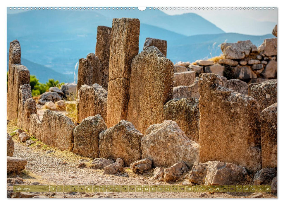 Peleponnes, traumhafte Halbinsel Griechenlands (CALVENDO Premium Wandkalender 2026)