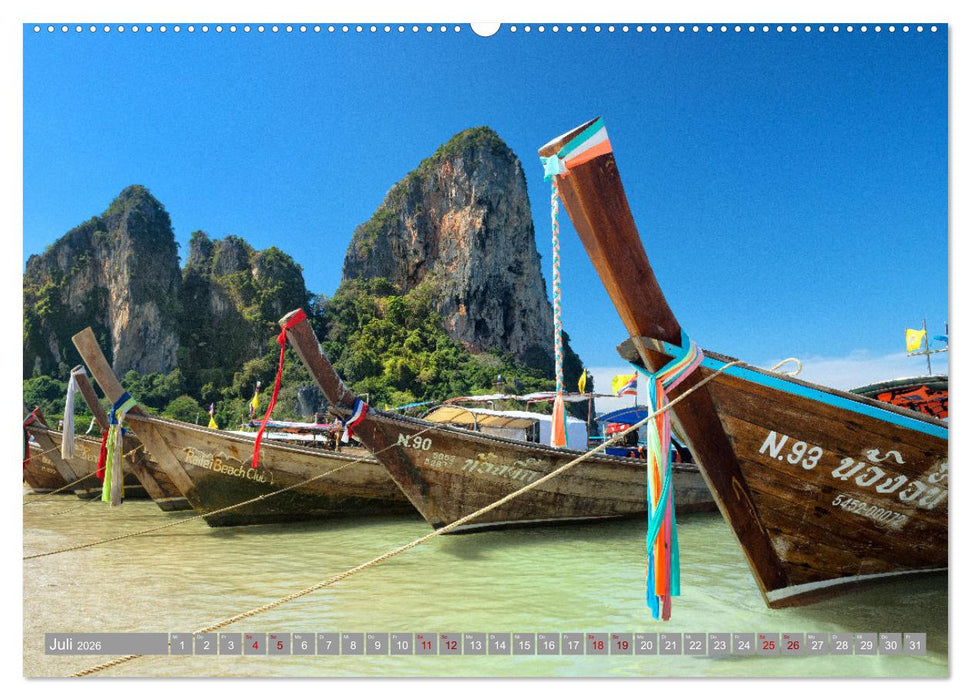 Südostasien - Thailand, Vietnam, Kambodscha, Myanmar, Laos (CALVENDO Premium Wandkalender 2026)