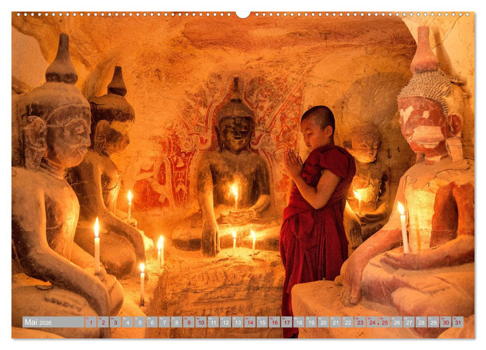 Spirit of Asia - Im Reich der guten Geister (CALVENDO Premium Wandkalender 2026)