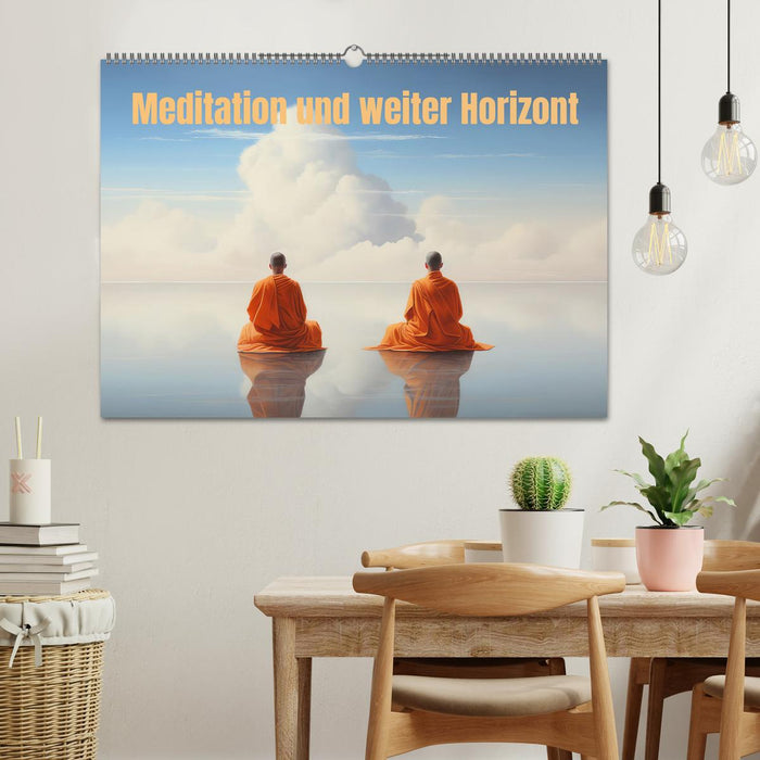 Meditation und weiter Horizont (CALVENDO Wandkalender 2026)