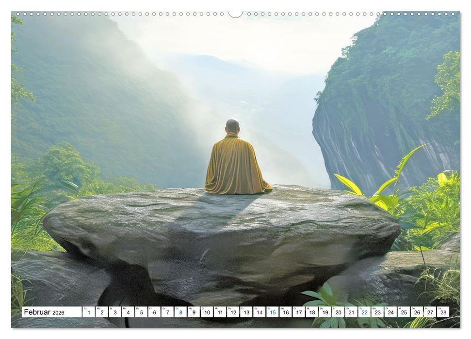 Meditation und weiter Horizont (CALVENDO Wandkalender 2026)