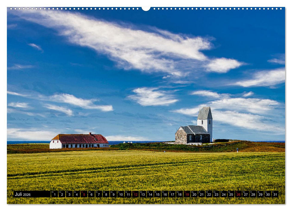 Dänemark - Eindrücke Vom Ringköbing Fjord bis Bovbjerg (CALVENDO Premium Wandkalender 2026)