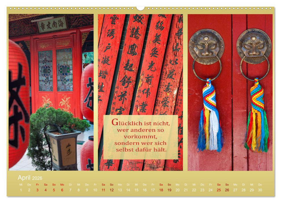 MEDITATION Momente für mich (CALVENDO Premium Wandkalender 2026)