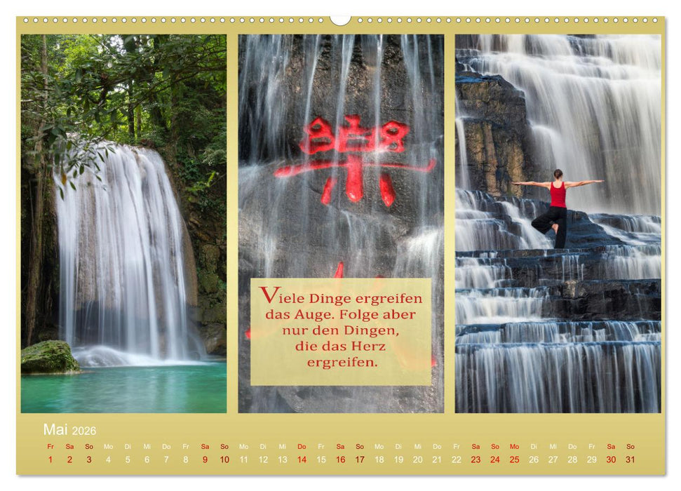 MEDITATION Momente für mich (CALVENDO Premium Wandkalender 2026)