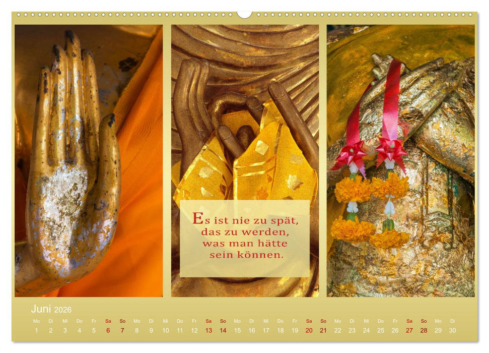 MEDITATION Momente für mich (CALVENDO Premium Wandkalender 2026)