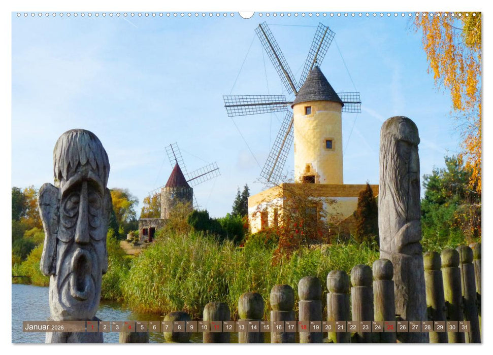 Gifhorn - Kleine Reise durch die Welt der Mühlen (CALVENDO Premium Wandkalender 2026)