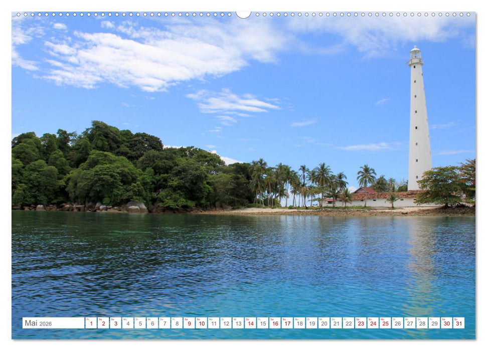 Indonesien pur und schön (CALVENDO Premium Wandkalender 2026)