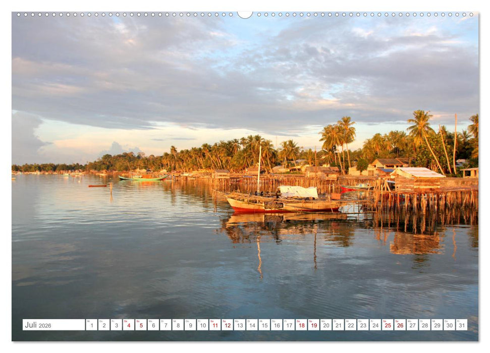 Indonesien pur und schön (CALVENDO Premium Wandkalender 2026)