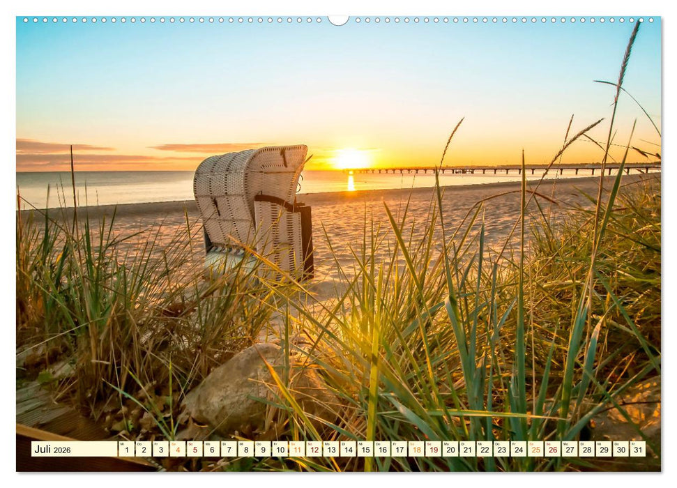 Romantische Ostsee - mein Urlaub (CALVENDO Premium Wandkalender 2026)